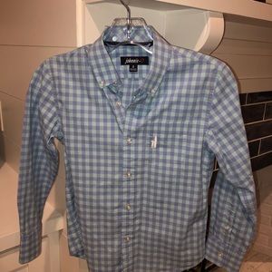 Johnnie-O button down shirt boys size 8